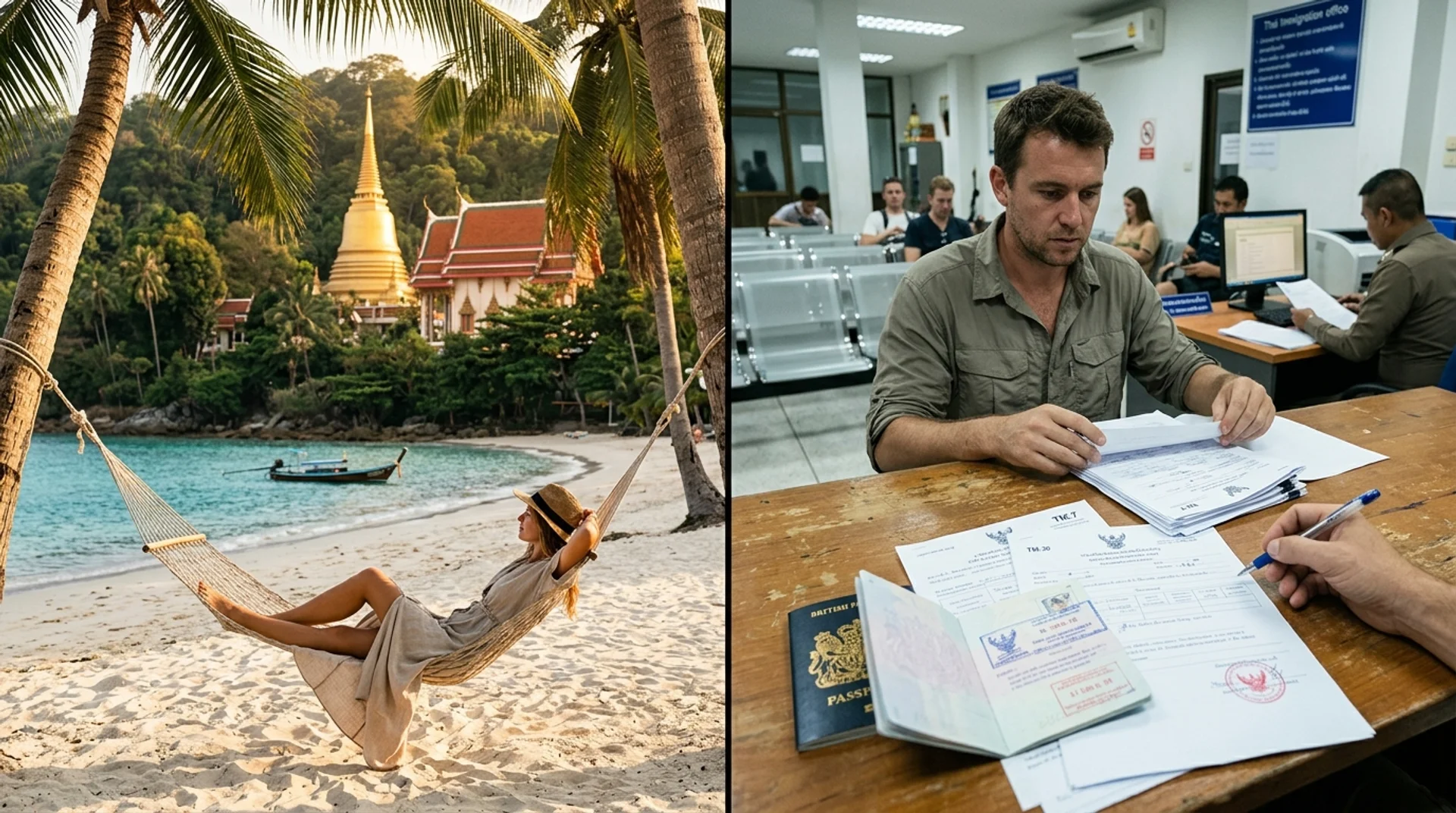 visa, dtv, tdac tha&iuml;lande