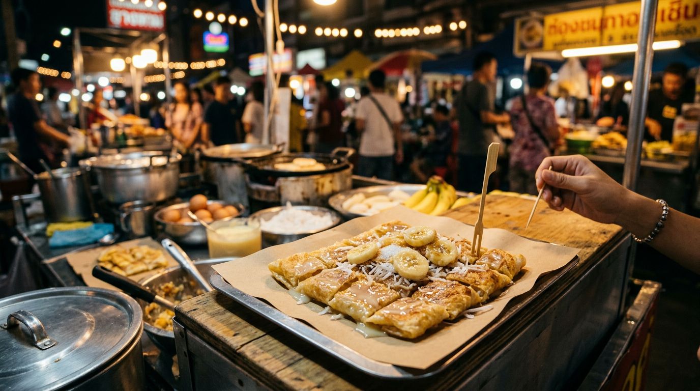 banane trop mûre recette anti gaspi roti thaïlandais