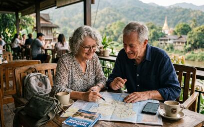compagnon de voyage senior pour la thaïlande