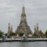 Wat Arun vu depuis le Chao Phraya à Bangkok